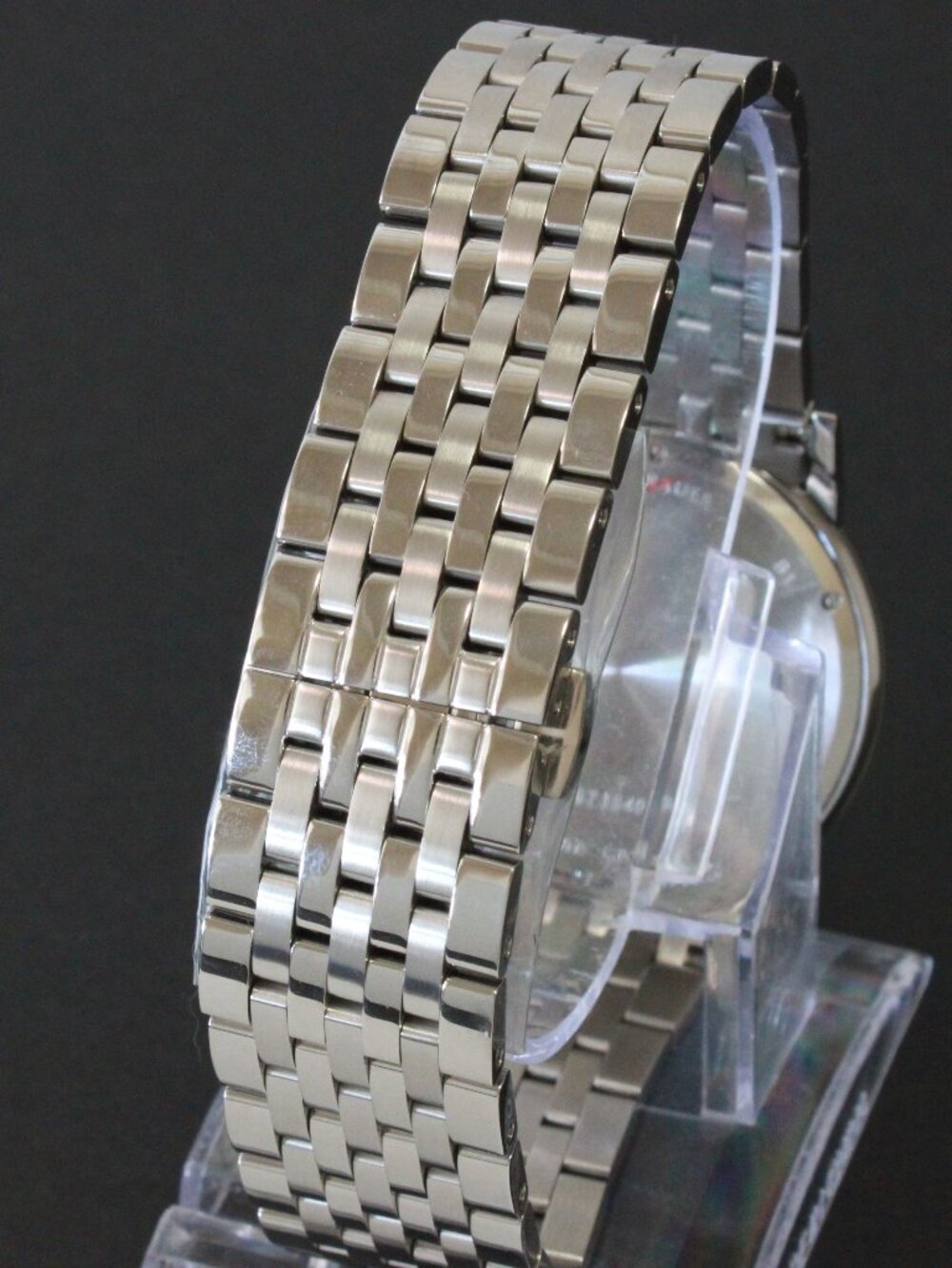 Wittnauer Men's Swiss Quartz Watch Silver Dial Applied Indices Blue Hands  39mm - Picture 8 of 13